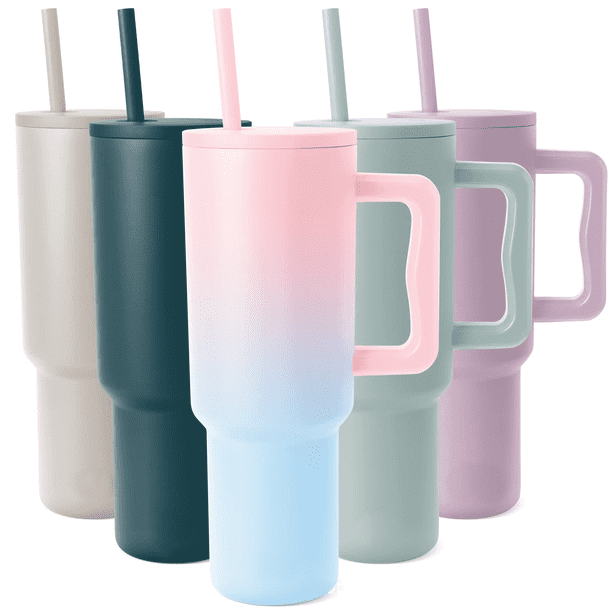 Taza con mango engrosado, taza de café de gran capacidad, taza de acero inoxidable, taza térmica, taza de agua