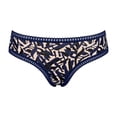 thumbnail image 2 of Sloggi Slip hipster para mujer, paquete de 3 - GO Crush Hipster C3P, pantalón, algodón elástico Azul/Negro S (Small), 2 of 7