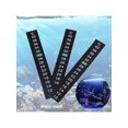 thumbnail image 1 of 1pc/3pcs Aquarium Thermometer LCD Sensor Color-Changing Sticker, Indoor Aquarium Water Temperature Measuring Patch To Monitor Aquarium Water Temperatu, 1 of 5