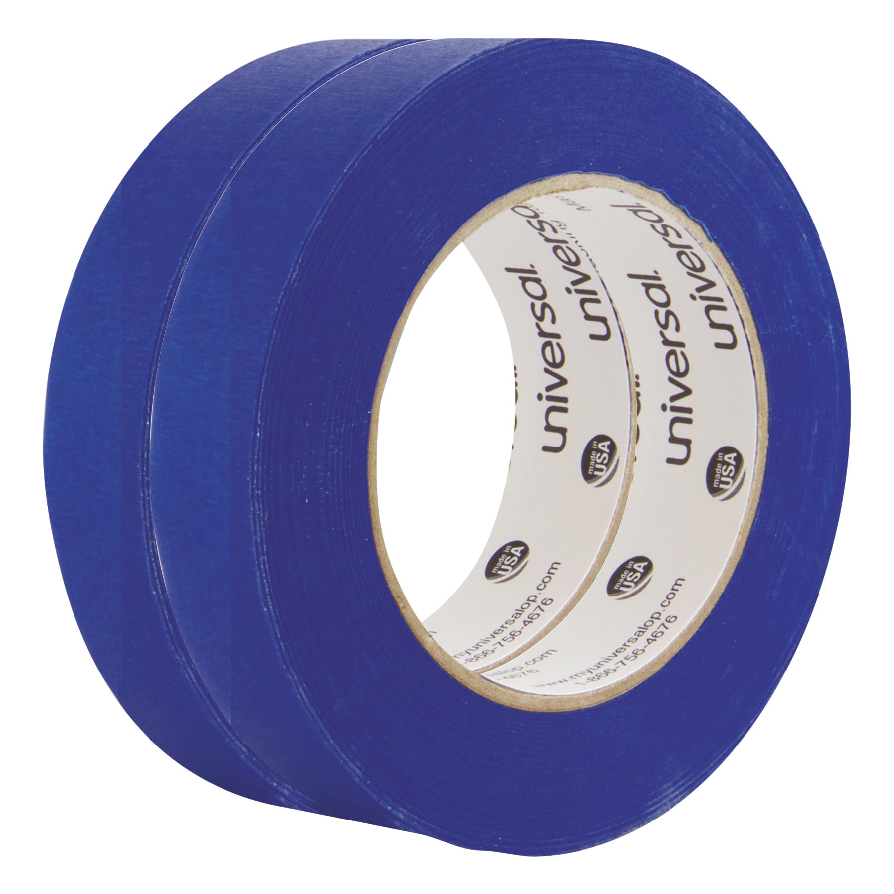 Universal Premium Blue Masking Tape with UV Resistance, 3" Core, 24 mm