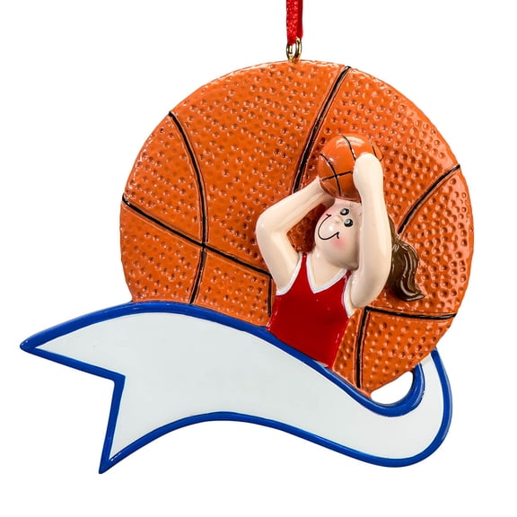 Basketball Ornament Girl