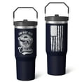 thumbnail image 2 of 1pc Men 30oz Tumbler with Straw & Handle - Insulated Stainless Steel Cup | Holiday Gift for Man Women (Christmas, Valentine's, Birthday), 2 of 7