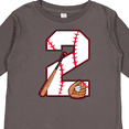 thumbnail image 4 of Inktastic Baseball Second Birthday- Two Years Old Boys or Girls Long Sleeve Toddler T-Shirt, 4 of 5