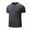 Dark Gray, variant on Men's Athletic Crew Neck T-Shirt - Lightweight Breathable Workout Tees for Gym Running, Training and Urban Sports Size 3XL Army Green