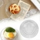 thumbnail image 2 of Vintage Embossed Clear Glass Plates Cafe Cake Dessert Plates Exquisite Tea Snack Plate for Restaurant Home, 2 of 5