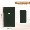 thumbnail image 2 of Uxcell 4 Pcs Bolsa de Reloj de Terciopelo, Funda de Viaje para Reloj Portátil, Bolsa de Almacenamiento Suave para Reloj, 2 of 6