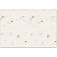 thumbnail image 2 of Parklon Ultra-Soft Cushioned Baby Play Mat (Around Town + Fabric Beige, One-Piece, Reversible, Water Resistant, Medium), 2 of 8