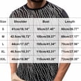 thumbnail image 3 of VgaVtl Summer T Shirt Men Short Sleeve Mesh Slim Clothes for Men Flowing Casual Sparkly Party Crew Neck, 3 of 6