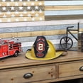 thumbnail image 6 of Cheung's Decorative Fire Captain Hat - Yellow, 6 of 6