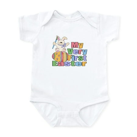 

CafePress - 1St Easter Bunny Egg Infant Bodysuit - Baby Light Bodysuit Size Newborn - 24 Months