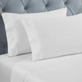 thumbnail image 3 of Superior Harrison Embroidered Cotton Bed Sheet Set, California King, White, 3 of 10