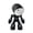 A001- Black, variant on Cartoon Robot Night Light with Warm Led Glow, Cute Desk Lamp for Student Room Decor, Birthday Gift Night Light 1 Pack