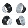 thumbnail image 3 of 7" / 180mm Elinchrom Mount Standard Reflector Diffuser Shade Shade with 10° 30° 50° Honeycomb Grids for Elinchrom Mount Studio Strobe Flash Speedlite and Commercial Photography Accessory, 3 of 7