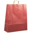 thumbnail image 2 of JAM Paper Red Pinstripe Kraft Gift Bags, 17 x 20 x 5.5, 500/Pack, 2 of 2