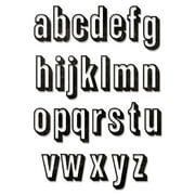 Thinlits Die Set 26PK Alphanumeric Shadow Lower by Tim Holtz
