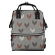 thumbnail image 1 of Disketp Rooster Mochila de Pañales de Gran Capacidad con Múltiples Bolsillos, Mochila de Viaje Multifuncional para Bebé, Unisex, Moderna y Resistente, 1 of 6