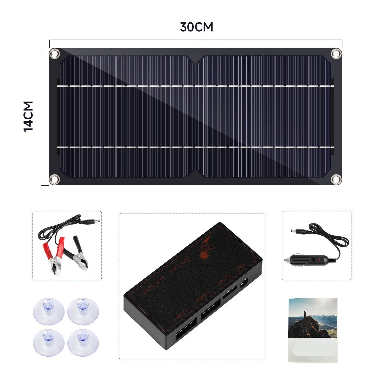 Solar panel Single Crystal 6w12v Photovoltaic Solar Panel Mobile power supply