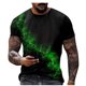 thumbnail image 2 of Men'S T-Shirt Short Sleeve Printed Summer Round Neck Top Trend Casual Sweatshirt 3XL, 2 of 5