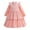Pink, variant on IBTOM CASTLE Toddler Girls Christmas Velvet Dress Pageant Party Gown Kids Fall Winter Ruffle Long Sleeve Wedding Birthday Evening Dress 5-6 Years Green