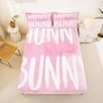 thumbnail image 5 of Erosebridal Hunny Bunny Full Size Sheets,Dreamy Princess Style Bed Sheets For Girls Kids 4 Pieces, 5 of 6