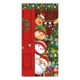thumbnail image 2 of ChicYu 35.4 X 70.8 Inch Christmas Door Cover Santa Door Banners Holiday Party Decoration Door Hanging Decoration for Covering Doors or Hanging as Decor, 2 of 7