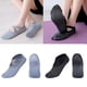 thumbnail image 1 of Calcetines de yoga Macarena antideslizantes para mujer Correa en la espalda Barre Pilates fitness negro, 1 of 8