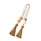 thumbnail image 1 of Accesorios colgantes para espejo de coche perfecl decoración de loto Buda madera Amarillo terroso, 1 of 8