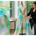 thumbnail image 5 of Soimoi Cotton Voile Fabric Ombre Tie-Dye Print Fabric by The Yard 42 Inch Wide, 5 of 7