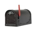 thumbnail image 5 of Outdoor Letter Holder Floral Curbside Mailbox with Locking Insert and Ashland Mailbox Post, 5 of 7