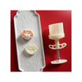 thumbnail image 5 of Jade Shaped Moon Cake Mold Mid-Autumn Festival Mooncake Makers Cookie Stamps Hand Pressure Mooncake Baking Tools, 5 of 11