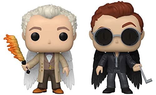 Funko POP! TV Good Omens Aziraphale &amp;amp; Crowley Specialty Series Figures, 2-Pack
