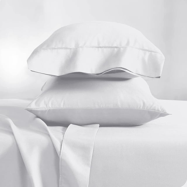 Funda de Almohada 2 Pack King Size Polo One Veloutte Premium blanco