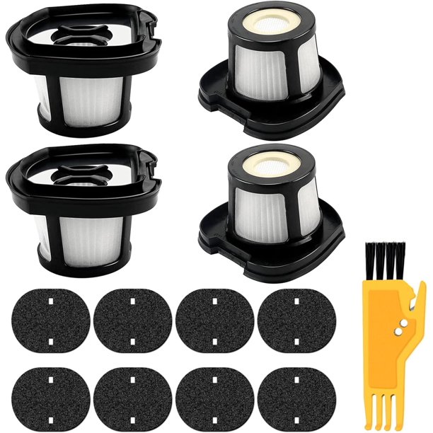 Paquete de 4 Filtros de Aspiradora de Mano para Borrador de Pelo de Mascota Biss*ell, Filtro de Aspiradora de Mano de Ion de Litio de Reemplazo 2390 2390A 2389 2579 2284W Reemplaza 1614203 1614212