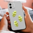 thumbnail image 4 of Boc 10Pcs Cloud Beads Handcrafted Fine Workmanship Glossy Clouds DIY Acrylic Car Hanging Keychain Phone Case Chain Beaded Charm Home, 4 of 10