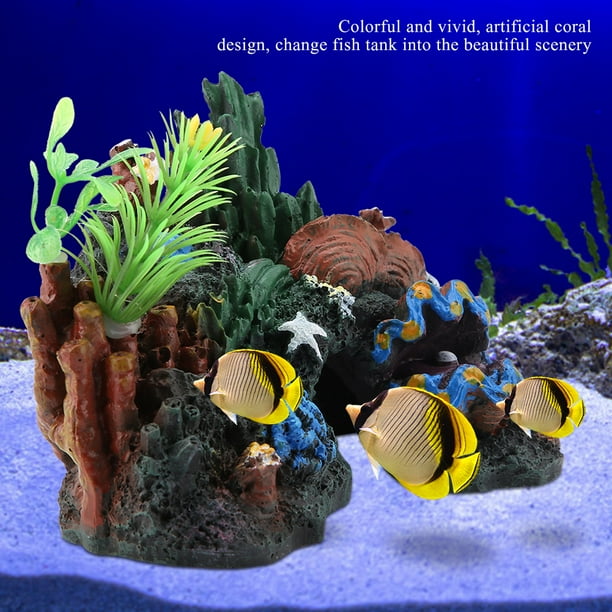 Coral fish tank hot sale decorations