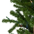 thumbnail image 3 of Northlight Pre-Lit Medium Alpine Artificial Christmas Tree - 7' - Multi Lights, 3 of 7