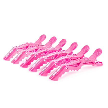 Hair Tamer Sectioning and Gripping Croc Hair Styling Clips 6 (Best Sectioning Hair Clips)