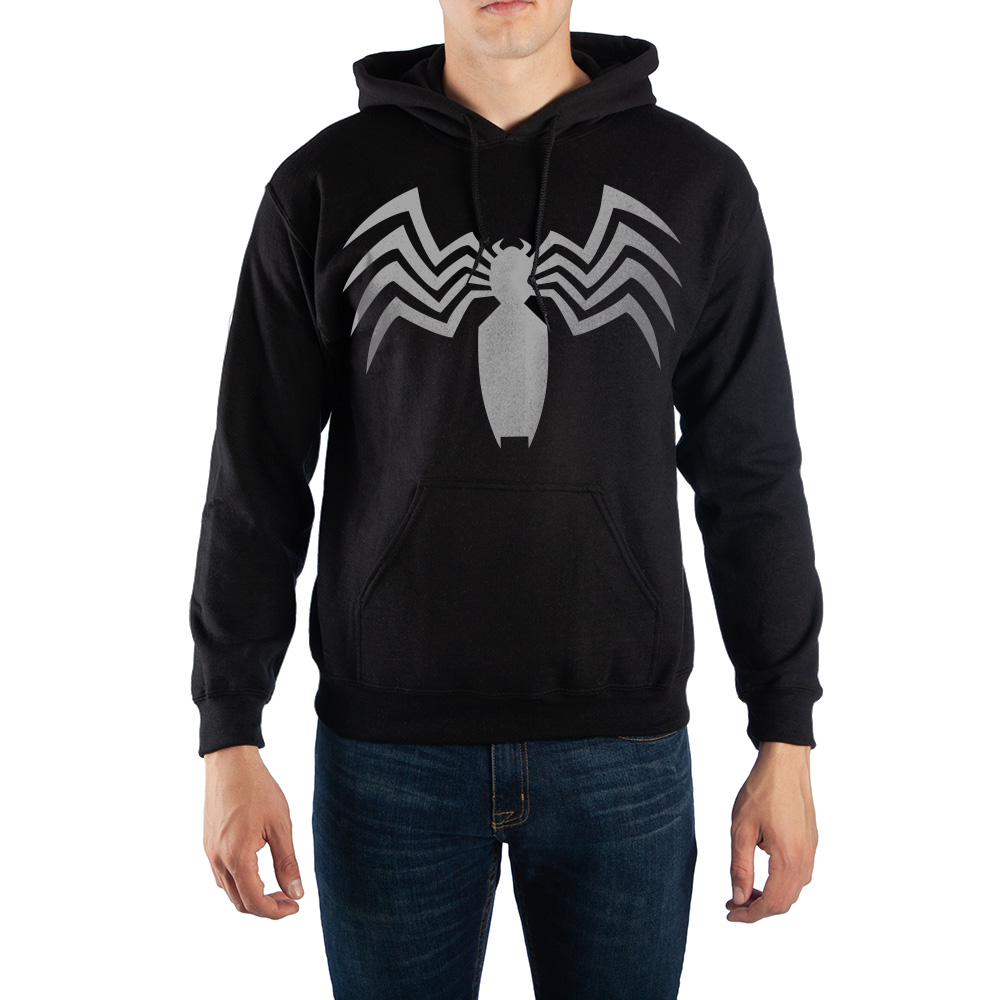 Marvel Venom Logo Packaged Hooded Sweatshirt-X-Large