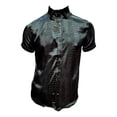 thumbnail image 1 of Camisa De Satin Caballero Grabado Animal Print, 1 of 4