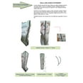 thumbnail image 4 of 6" Non-Inflatable Garment Extender  (Half Leg Single) Massage garment Extender, 4 of 4