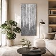 thumbnail image 2 of Canvas Wall Art, Grey Oil Painting Framed Canvas Prints for Bedroom Dining Room, Contemporary Abstract Art Oversized Gallery Wrapped Wall Decor for Home Office, Gifts, 20"x40" Ship Next Day, 2 of 9