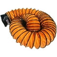 thumbnail image 3 of Rubber-Cal "Air Ventilator Orange" Ventilation Duct Hose - 6"ID x 25' Length Hose (Fully Stretched), 3 of 5