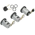 thumbnail image 4 of Llave de cerradura de puerta de coche, cilindro de cerradura de puerta de coche de 3 piezas, grado profesional, 4 of 10
