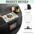 thumbnail image 6 of Renewold Stove Top Cover for Glass Stove Top, Ceramic Glass Stove Cover Mat Oil Resistant Prevent Scratching Oven Mat Protector Expands Counter Space, Hummingbird Flower Beige, 6 of 7