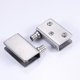 thumbnail image 2 of 1/2/4 piezas de acero inoxidable para puerta de vidrio de 5-8mm bisagras de puerta de pivote de vidrio A2pcs40x20x9mm, 2 of 4