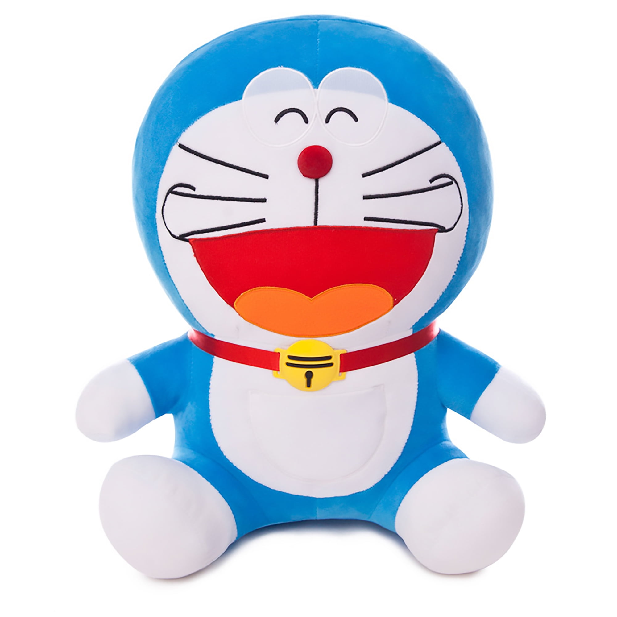 ETERSTARLY Doraemon Plush Toys,10"Sitting Smile Super Soft Doraemon