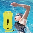thumbnail image 3 of Storage Type Double Air Bag Back Float Boat Throwable Flotation Device High Buoyancy Boat Throw With Strap Water Proof Throwable Flotation Device For Boating Swimming Boat Glitter Tube Float Dinosaur, 3 of 3