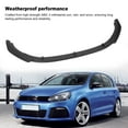 thumbnail image 4 of 3pcs Front Bumper Lip Splitter Kits with High Strength ABS for Replacement for MK6 R20 R 2008 to 2013 Blends Sportiness and Style Improves Aerodynamic Efficiency, 4 of 7