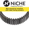 thumbnail image 5 of Niche Drive Belt for Can-Am Outlander 400 715900024 420280280 ATV 519-CDB2257T, 5 of 5