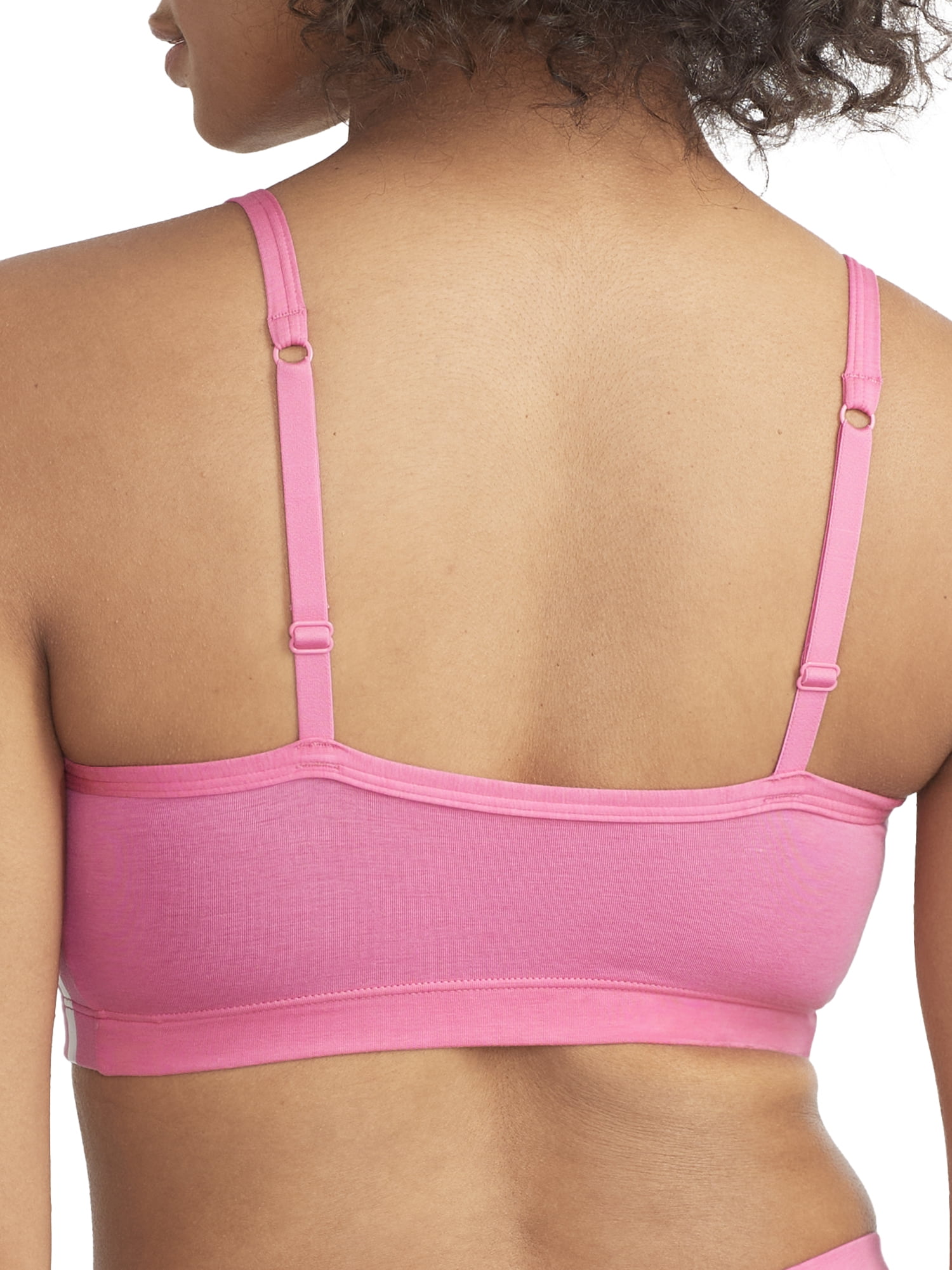 Adidas Womens Smart Cotton Scoop Bralette Style-4A4H00 